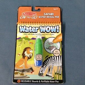 Melissa Doug Water Wow on the go safari